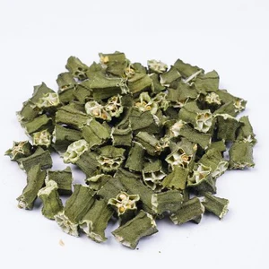 Okra – Abelmoschus esculentus – Sliced – Dehydrated and Dried Vegetable